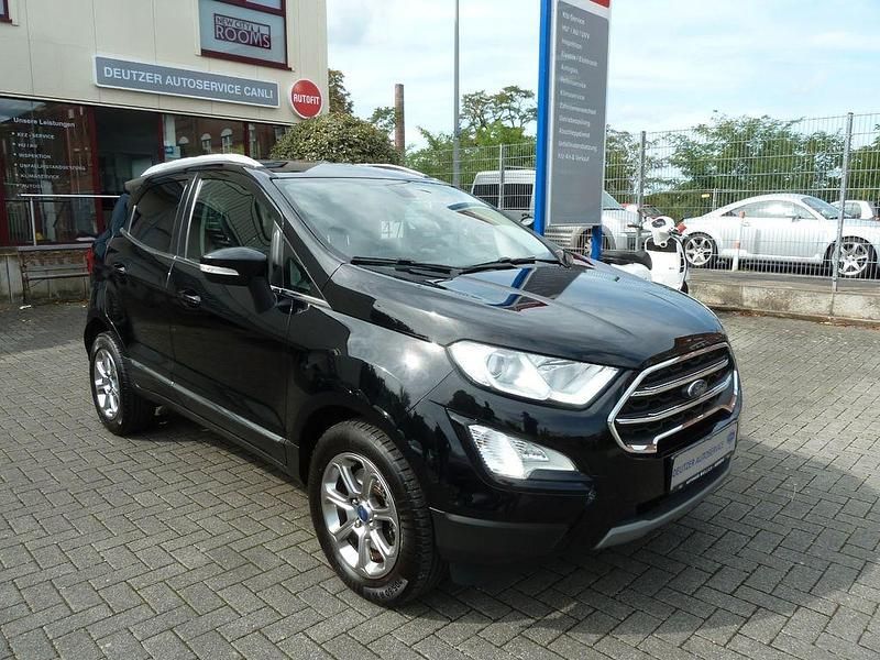 Schwarz Gebraucht 2018 Ford Ecosport Titanium SUV | 12.390 € (Fairer Preis) - Bild 1/4