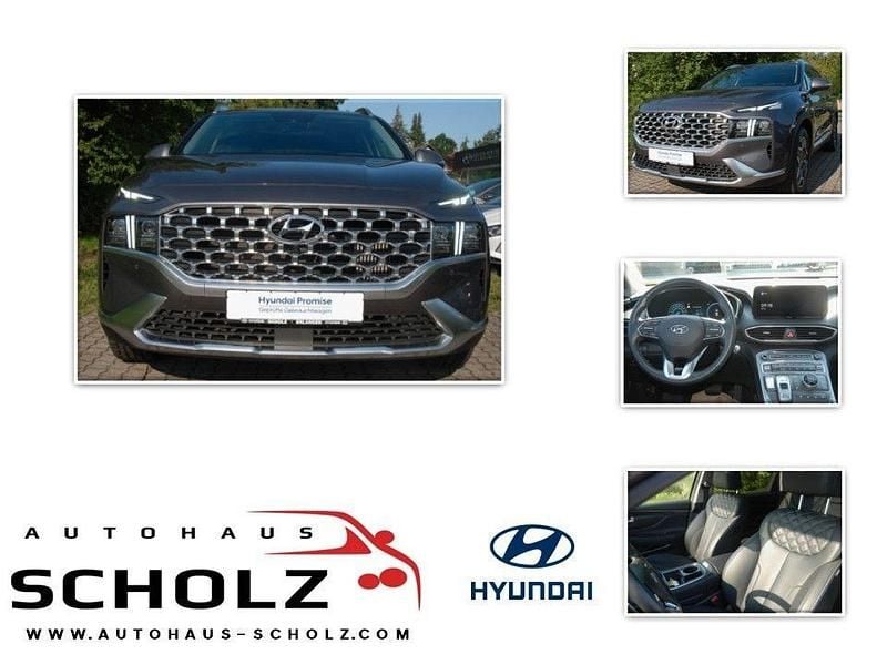 Grau Gebraucht 2022 Hyundai Santa Fe Prime SUV | 35.300 € (Guter Preis) - Bild 1/4