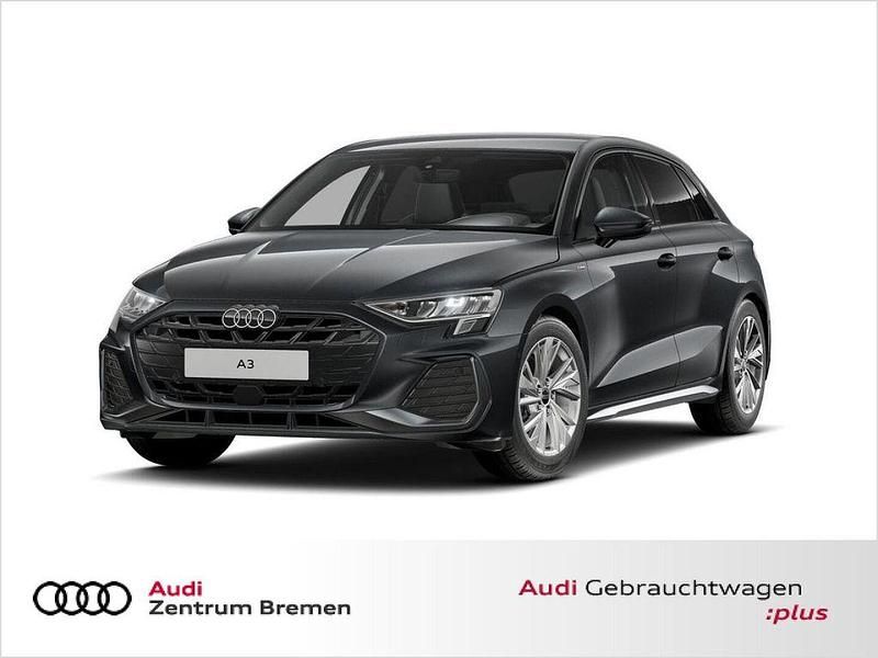 Grau Gebraucht 2025 Audi A3 S-Line Limousine | 36.630 € (Teuer) - Bild 1/4