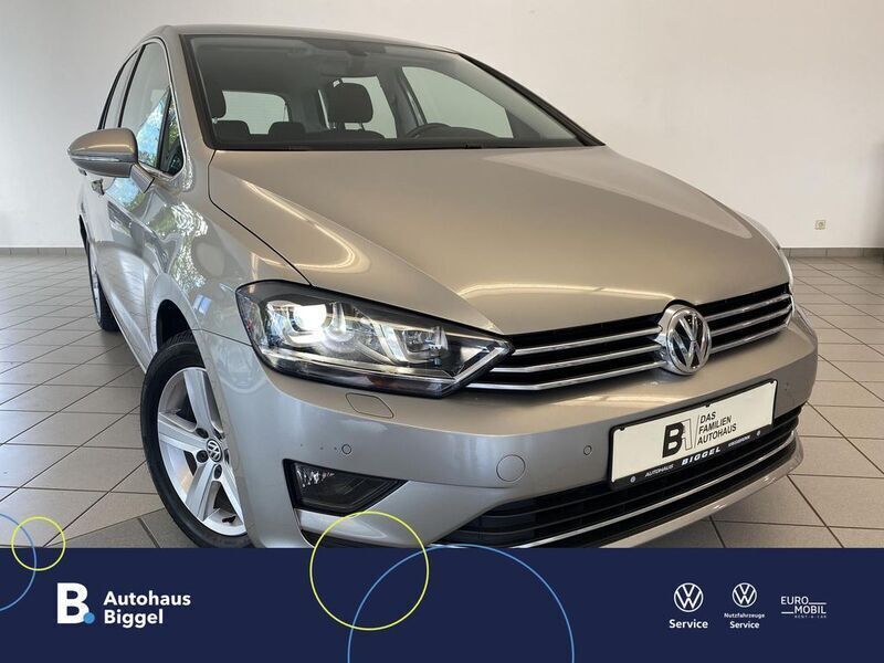 Tungsten silver metallic Gebraucht 2017 VW Golf Sportsvan Highline Van / Kleinbus | 14.900 € (Fairer Preis) - Bild 1/4