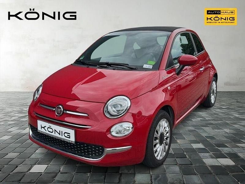 Rot Gebraucht 2022 Fiat 500C Dolcevita Cabrio | 13.777 € (Guter Preis) - Bild 1/4