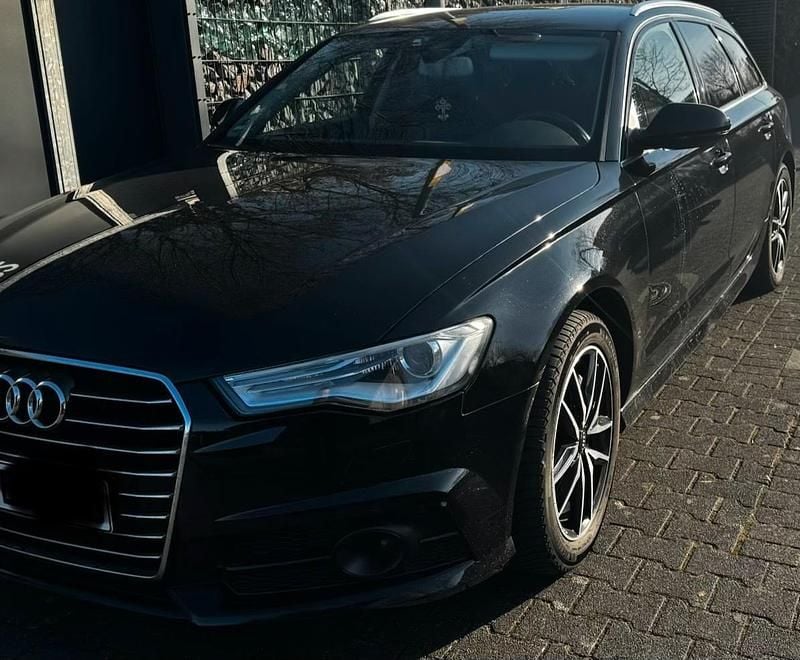 Schwarz Gebraucht 2018 Audi A6 S-Line Kombi | 17.990 € (Superpreis) - Bild 1/4