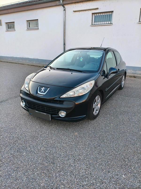 Schwarz Gebraucht 2009 Peugeot 207 Kleinwagen | 1.100 € (Superpreis) - Bild 1/4