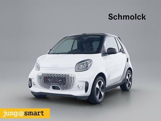 Weiß Gebraucht 2023 Smart ForTwo Electric Drive Exclusive Cabrio | 16.950 € (Superpreis) - Bild 1/2