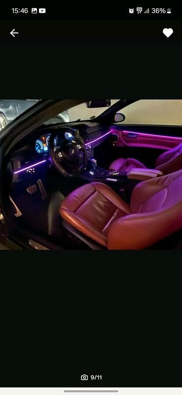 Gebraucht BMW 335 2008 Schwarz Coupé