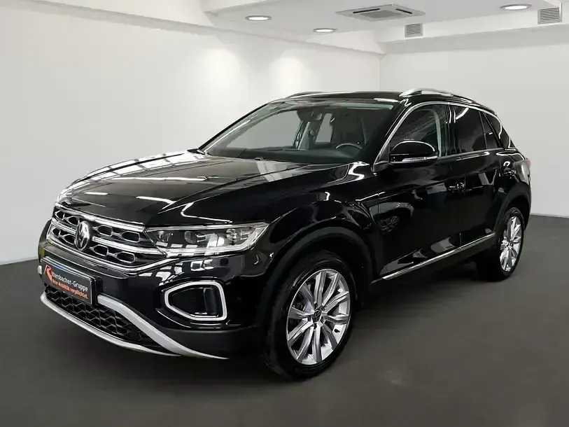 Gebraucht VW T-Roc Style 150 PS (110 kW) 2023 Schwarz SUV