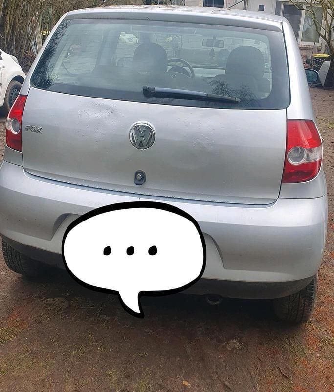 Gebraucht VW Fox 55 PS (40 kW) 2007 Silber Kleinwagen