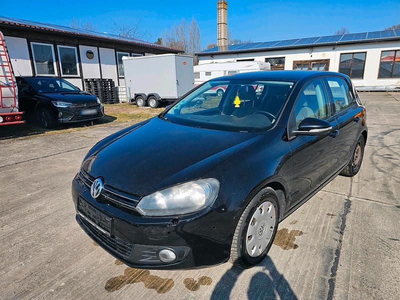 Gebraucht VW Golf VI 110 PS (80 kW) 2008 Schwarz Kleinwagen