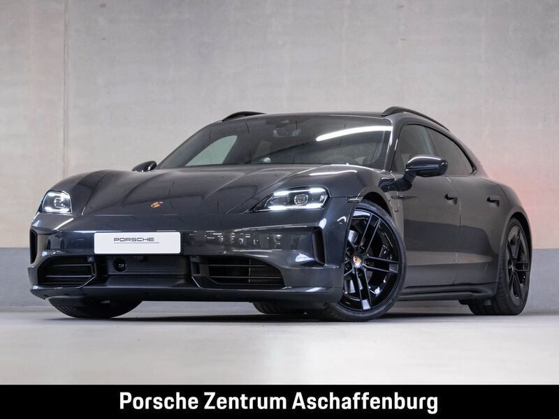 Grau Gebraucht 2024 Porsche Taycan Sport Turismo Limousine | 112.888 € (Teuer) - Bild 1/4
