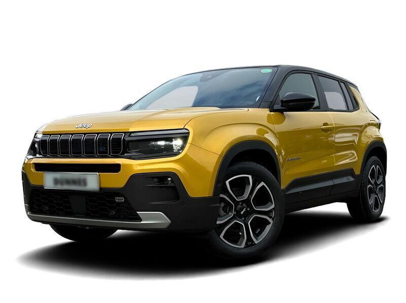 Gelb Gebraucht 2024 Jeep Avenger EV Summit SUV | 50.514 € - Bild 1/4