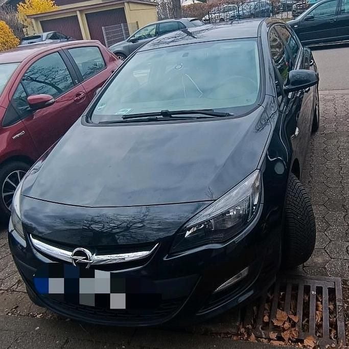 Gebraucht Opel Astra 2014 Schwarz Kleinwagen