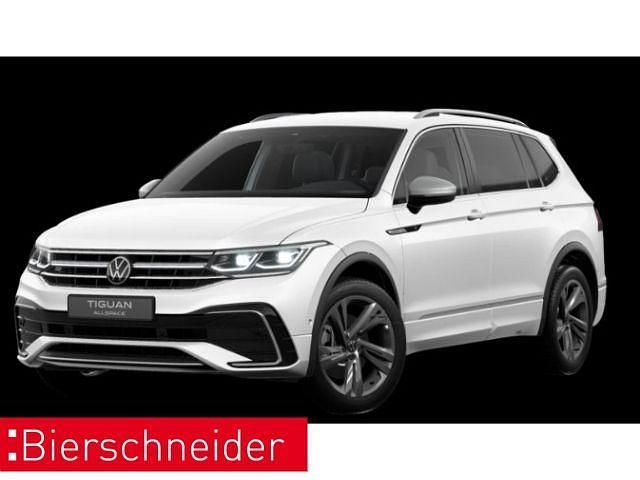 Oryxweiß perlmutteffekt Gebraucht 2024 VW Tiguan Allspace R-line SUV | 42.950 € (Teuer) - Bild 1/4