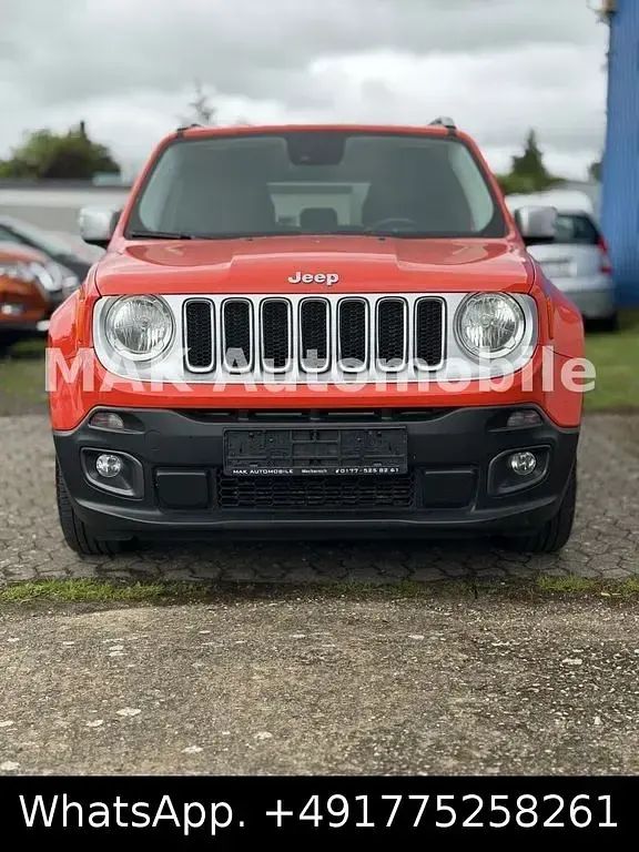 Gebraucht Jeep Renegade Limited 140 PS (102 kW) 2014 Spritz orange SUV