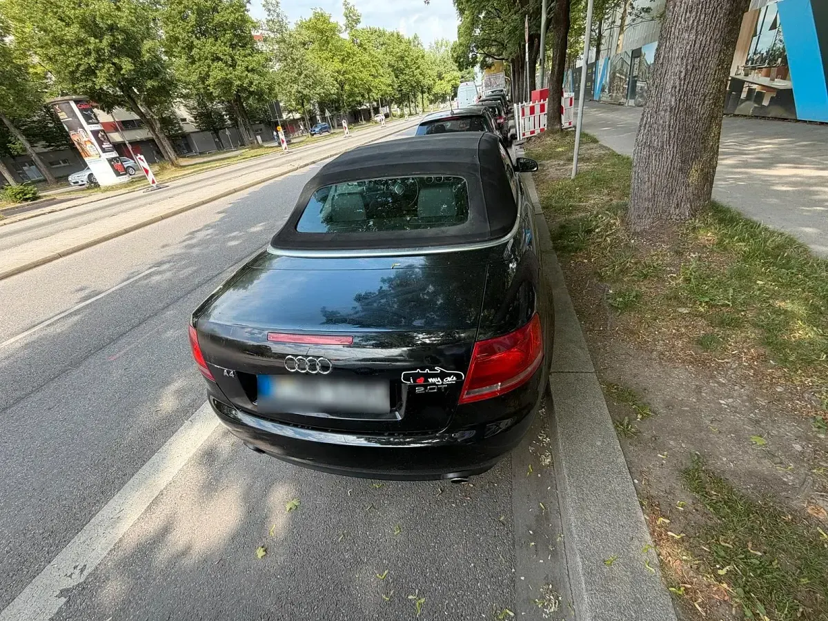 Gebraucht Audi A4 Cabriolet 147 PS (108 kW) 2008 Schwarz Cabrio