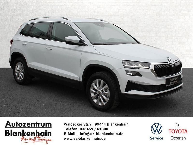 Gebraucht Skoda Karoq 150 PS (110 kW) 2024 Moonweißmetallic SUV