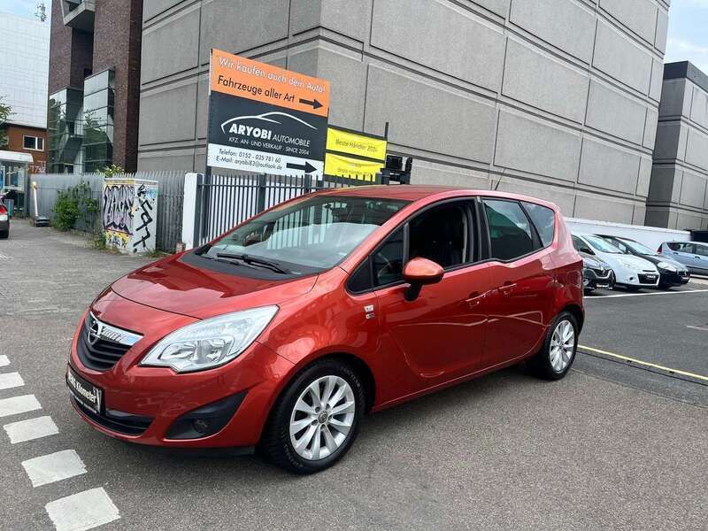 Henna rot p2 / curry red (m2) Gebraucht 2012 Opel Meriva Van / Kleinbus | 7.900 € (Etwas zu teuer) - Bild 1/4