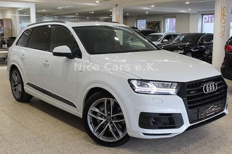 Weiß Gebraucht 2019 Audi Q7 S-Line SUV | 43.980 € (Guter Preis) - Bild 1/4