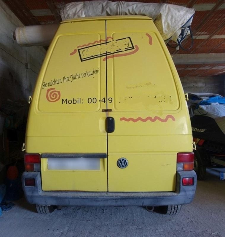 Gebraucht VW T4 102 PS (75 kW) 1996 Gelb Van