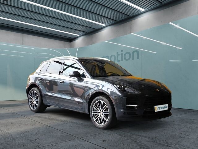Schwarz Gebraucht 2021 Porsche Macan Turbo SUV | 71.200 € - Bild 1/2