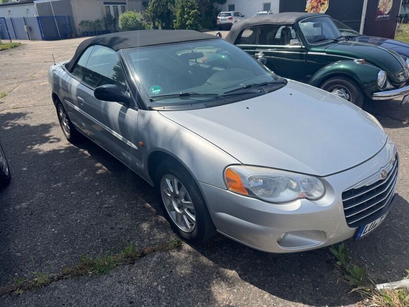 Silber Gebraucht 2003 Chrysler Sebring Cabriolet Cabrio | 2.500 € (Superpreis) - Bild 1/4