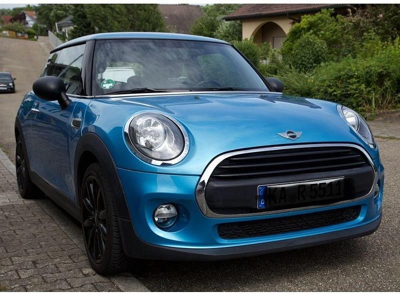 Blau Gebraucht 2017 Mini ONE Kleinwagen | 10.800 € (Guter Preis) - Bild 1/4
