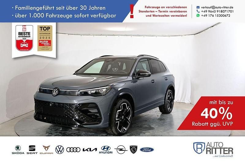 Delfingrau metallic/grau/grau Neu 2025 VW Tiguan R-line SUV | 50.890 € (Superpreis) - Bild 1/4