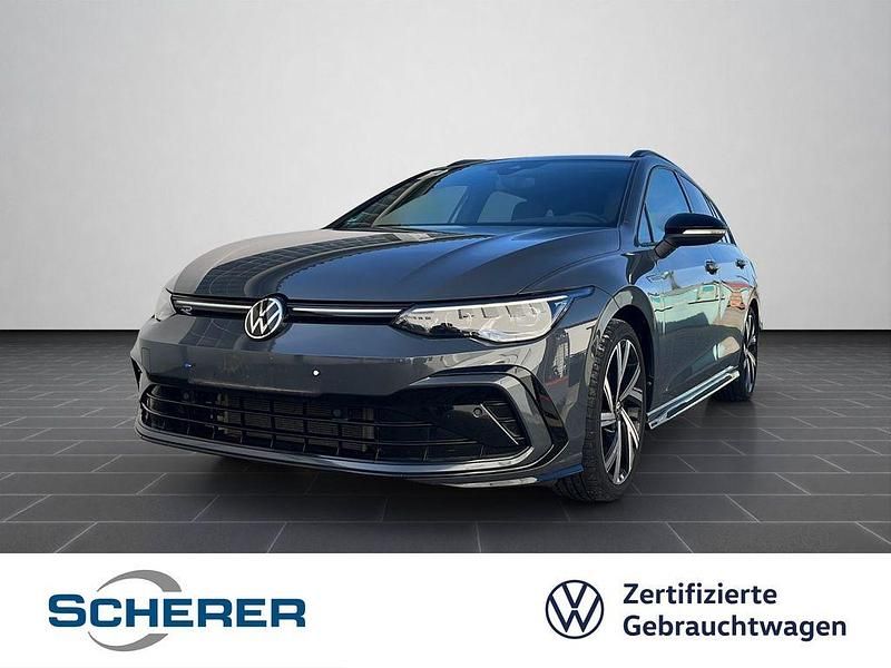 Delfingrau metallic (metallic) Gebraucht 2022 VW Golf VIII R-line Kombi | 29.380 € (Guter Preis) - Bild 1/4