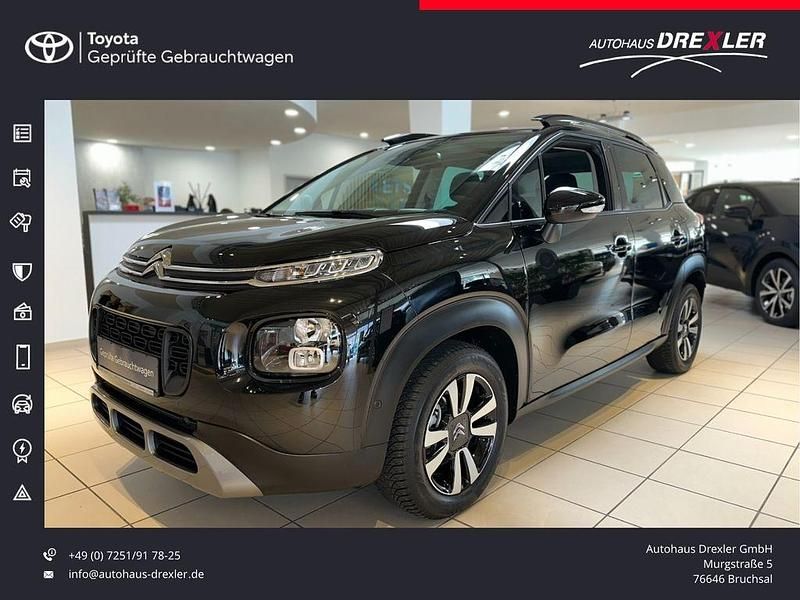 Schwarz Gebraucht 2021 Citroën C3 Aircross Shine SUV | 15.490 € (Fairer Preis) - Bild 1/4