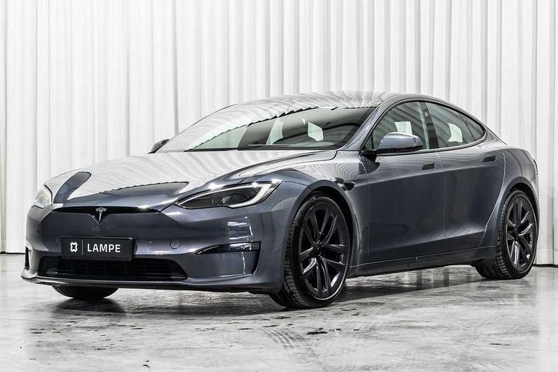 Gebraucht Tesla Model S Plaid 759 kW (1033 PS) 2023 Grau Kleinwagen