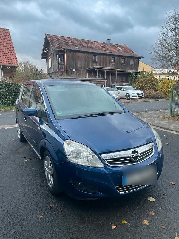 Blau Gebraucht 2009 Opel Zafira Limousine | 2.950 € (Fairer Preis) - Bild 1/4