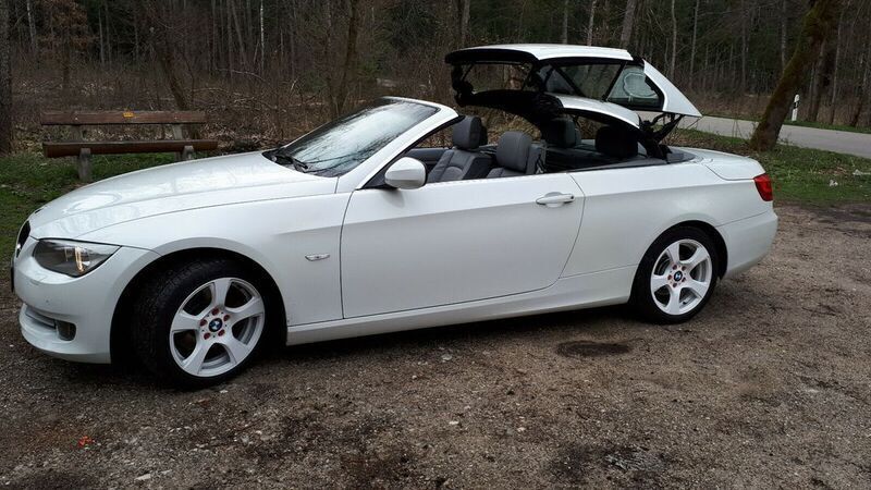 Gebraucht BMW 320 Cabriolet Sport Line 184 PS (135 kW) 2010 Weiß Cabrio