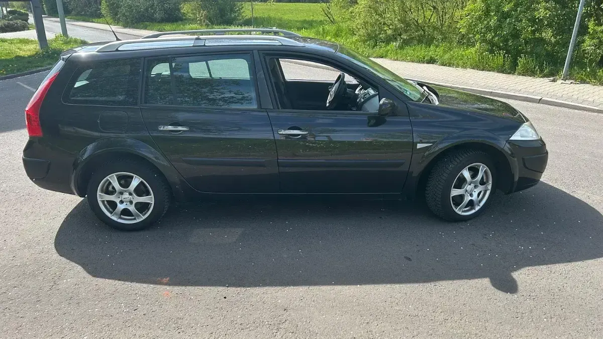 Gebraucht Renault Mégane GrandTour Exception 135 PS (99 kW) 2008 Schwarz Kombi