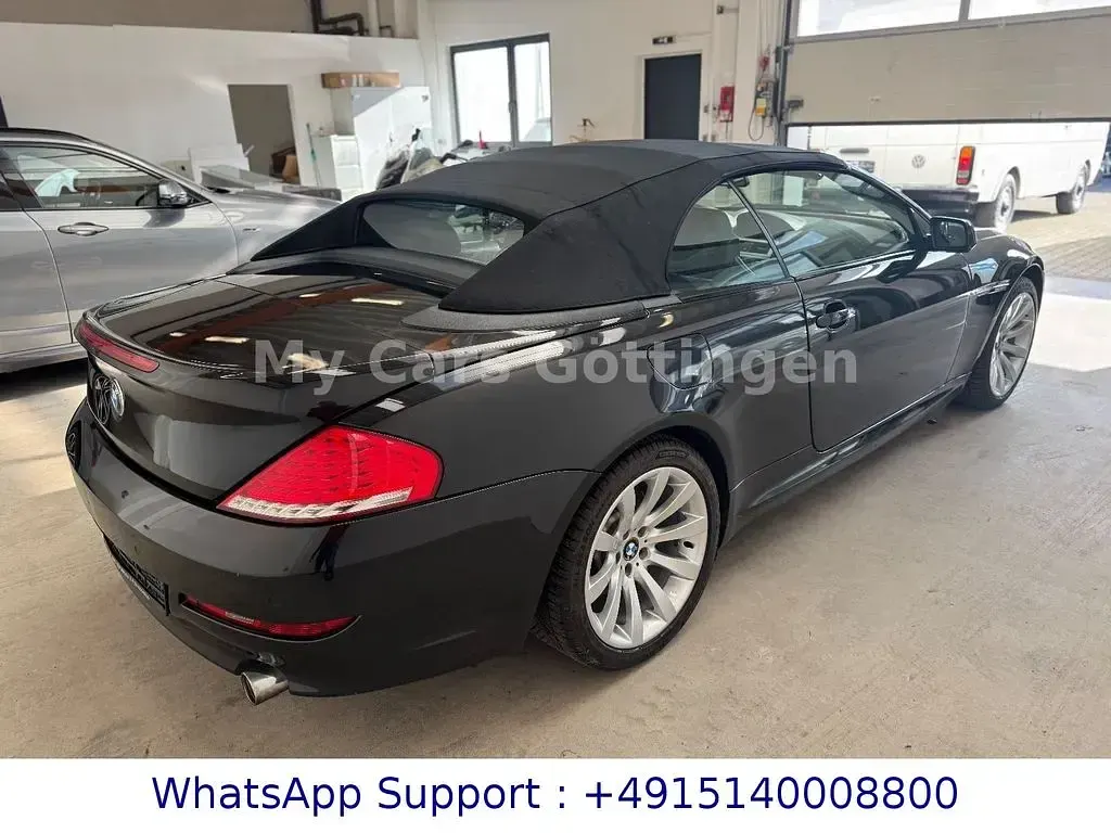 Gebraucht BMW 635 Cabriolet Shadowline 286 PS (210 kW) 2008 Schwarz Cabrio