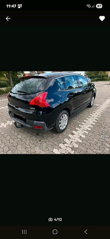 Gebraucht Peugeot 3008 156 PS (114 kW) 2010 Schwarz Kombi