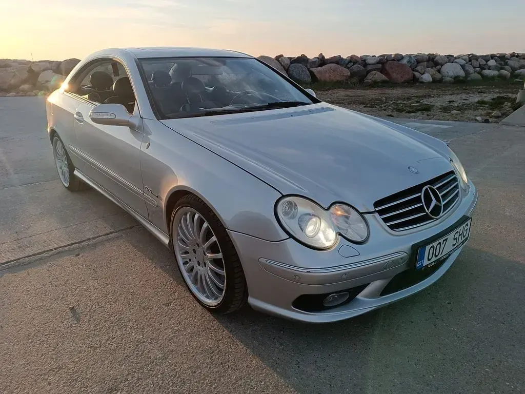 Gebraucht Mercedes CLK55 AMG AMG 367 PS (269 kW) 2003 Silber