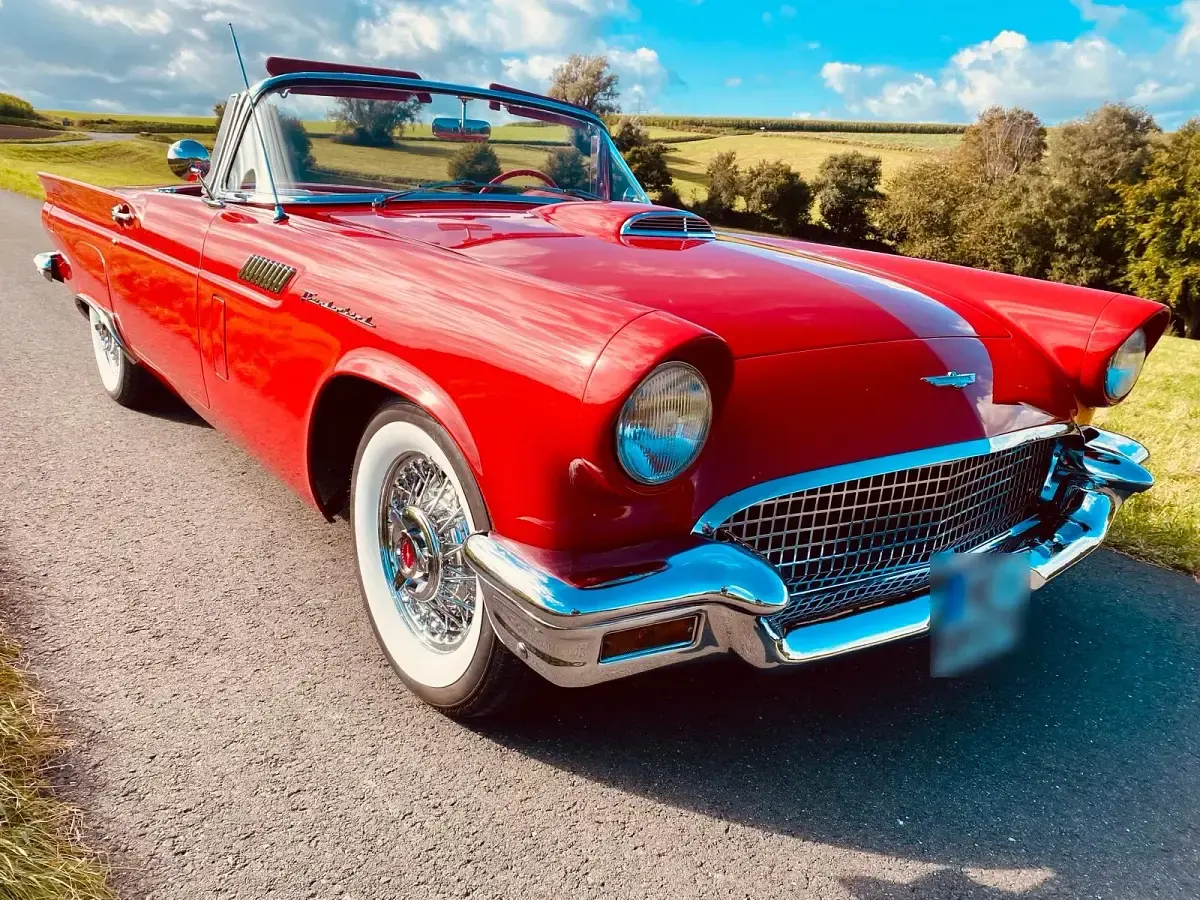 Gebraucht Ford Thunderbird 240 PS (176 kW) 1957 Rot Cabrio