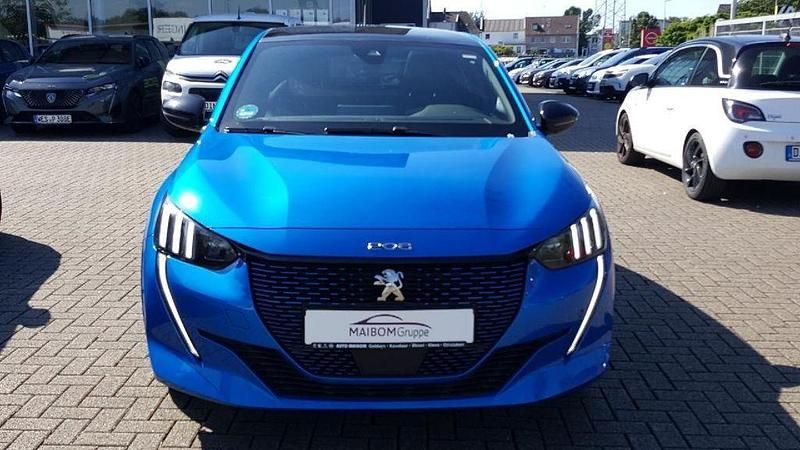 Blau metallic Gebraucht 2023 Peugeot 208 GT Kleinwagen | 25.450 € (Teuer) - Bild 1/4