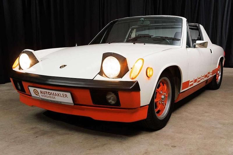 Gebraucht Porsche 914 101 PS (74 kW) 1974 Ivory/phoenixrot uni Cabrio