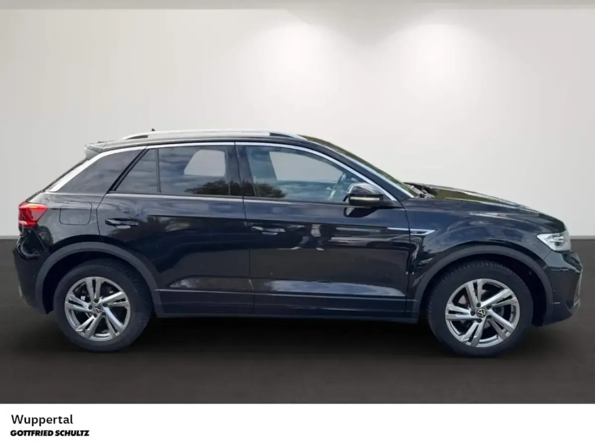 Gebraucht VW T-Roc R-line 110 PS (80 kW) 2023 Schwarz SUV