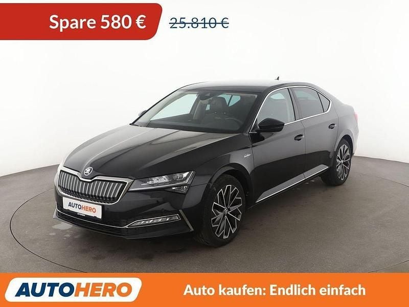 Schwarz Gebraucht 2021 Skoda Superb LAURIN & KLEMENT Limousine | 25.230 € (Guter Preis) - Bild 1/3