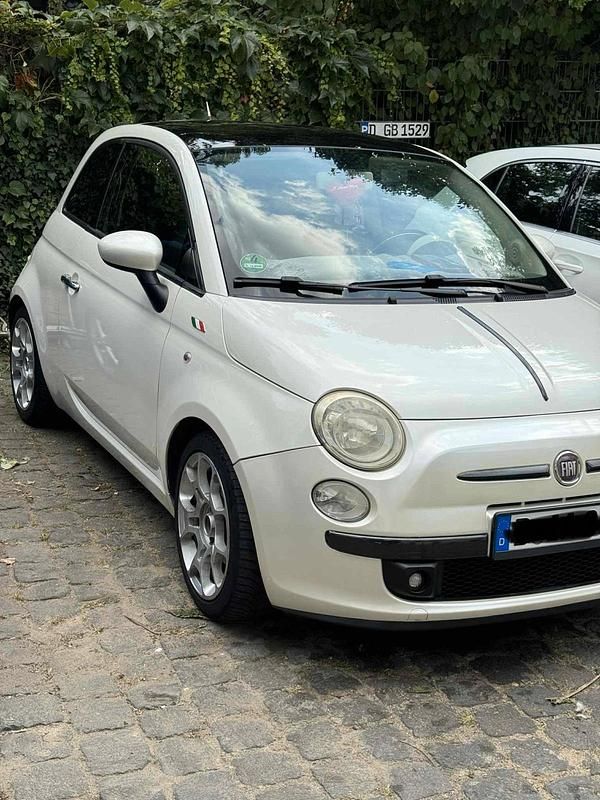 Gebraucht Fiat 500 2007 Weiß Coupé