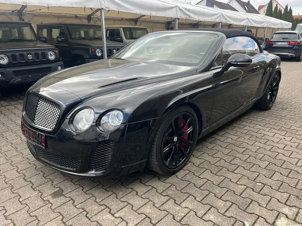 Gebraucht Bentley Continental GT Convertible 630 PS (463 kW) 2010 Schwarz Cabrio