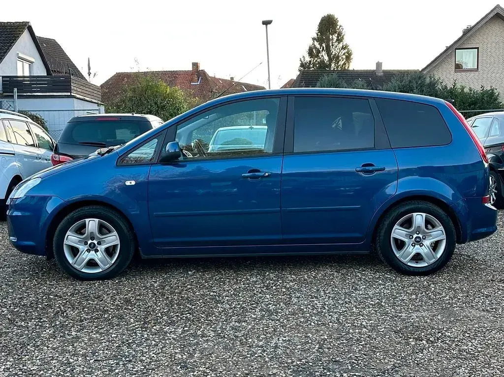 Gebraucht Ford C-MAX Style 145 PS (106 kW) 2010 Burmablau Van / Kleinbus
