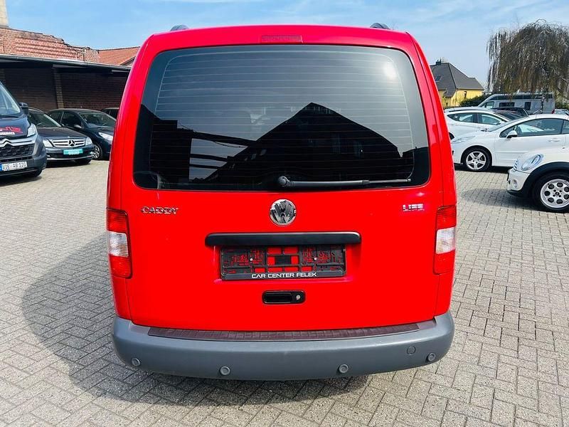 Gebraucht VW Caddy Life 80 PS (58 kW) 2009 Rot Van / Kleinbus