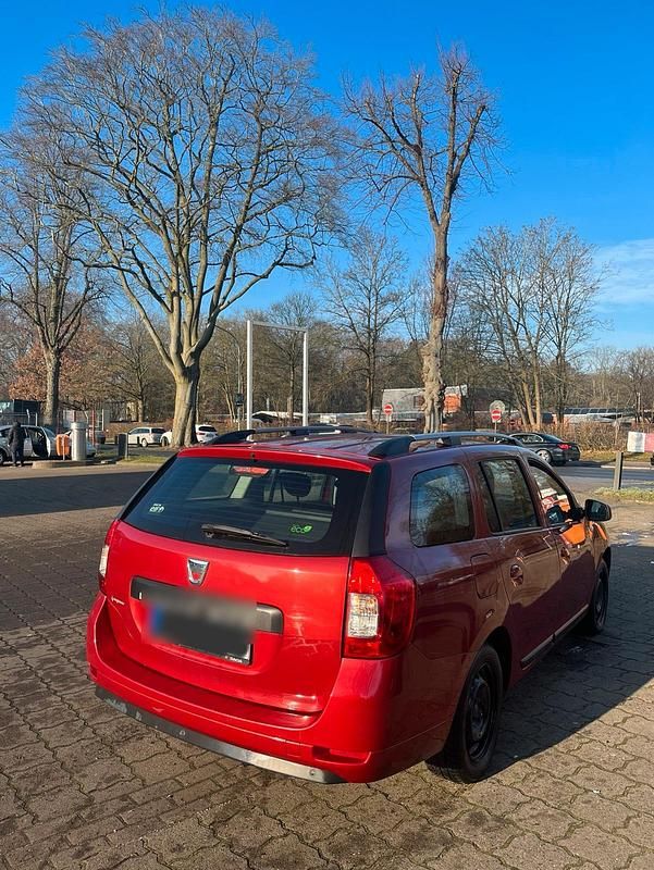 Gebraucht Dacia Logan MCV 90 PS (66 kW) 2014 Rot Kombi