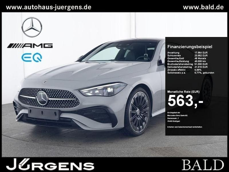 Grau manufaktur alpingrau uni Gebraucht 2024 Mercedes CLE200 AMG Coupé | 59.490 € (Teuer) - Bild 1/4