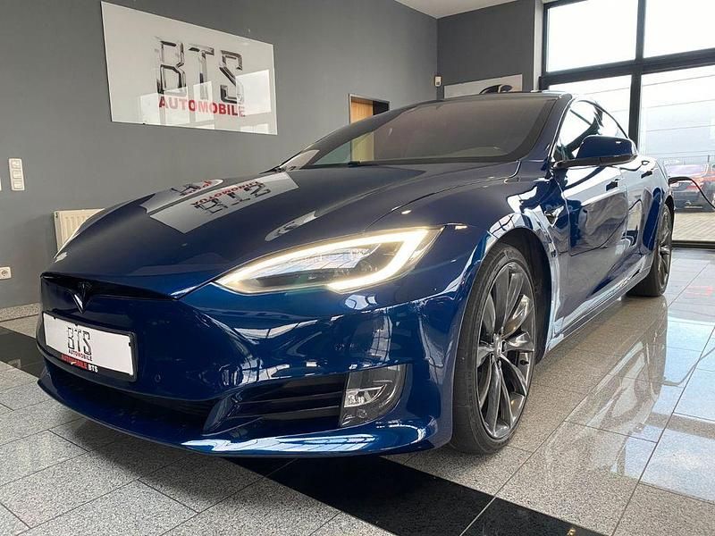 Gebraucht Tesla Model S 244 kW (332 PS) 2017 Blau Kleinwagen