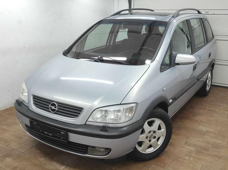Gebraucht Opel Zafira 97 PS (71 kW) 2001 Silber Van / Kleinbus