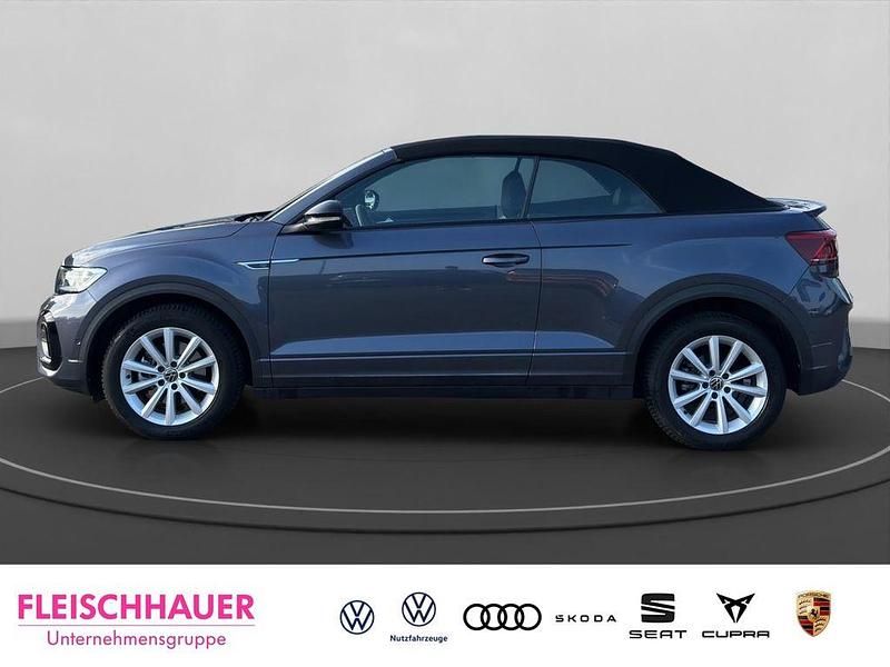 Gebraucht VW T-Roc Cabriolet R-line 150 PS (110 kW) 2025 Grau Cabrio