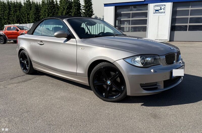 Schwarz Gebraucht 2009 BMW 125 Cabriolet Cabrio | 13.900 € (Guter Preis) - Bild 1/4